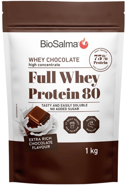 BioSalma Full Whey Protein 80 Шоколад 1000г