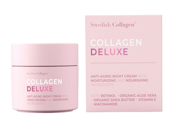 Swedish Collagen Deluxe Нічний Крем 50 ml