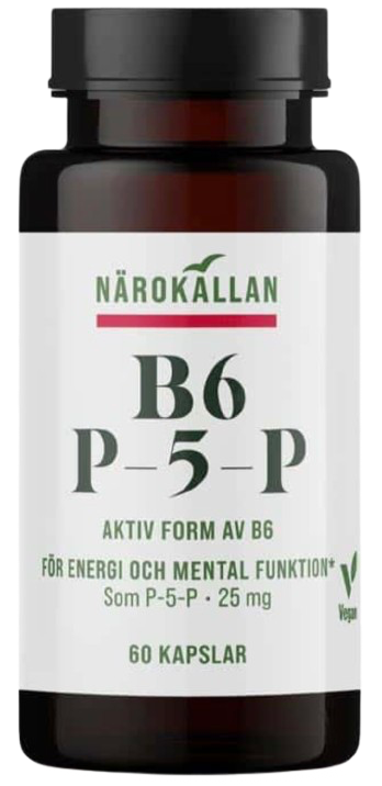 Närokällan B6 (P5P) 25 мг 60 капсул